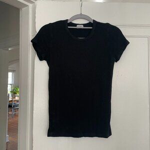 LESET Black Short Sleeve Tee
